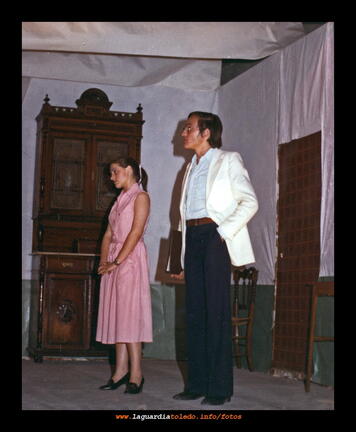 Pareja de actores I. Mari y Julio