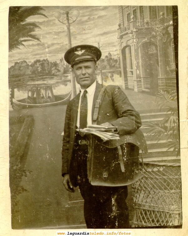 El cartero, el tío Manolo "el Correo". Años 50