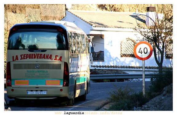 17 de noviembre de 2007. La Sepulvedana mas de 40 años llevando y trayendo a guardiolos