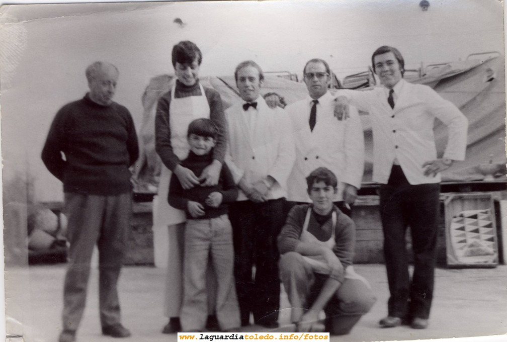 Plantel de camareros de Salones Espada