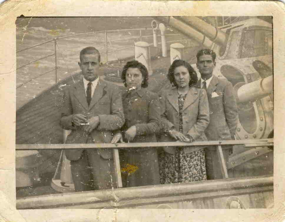 Juan Novillo, Fernanda del Castillo, Ines Hernandez y Jesus Tinín