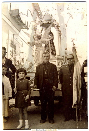 Con la carroza del Santo Niño
