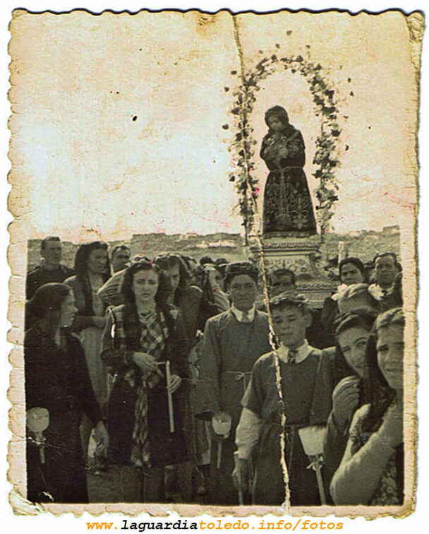 Procesión del Santo Niño de camino a la ermita 27 de Septiembre