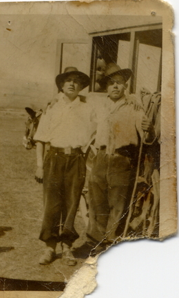 campesinos de los años 40