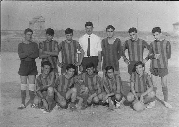 el equipo al completo
