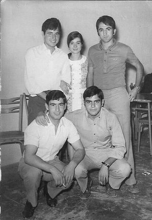 jugadores del equipo en el año 1969