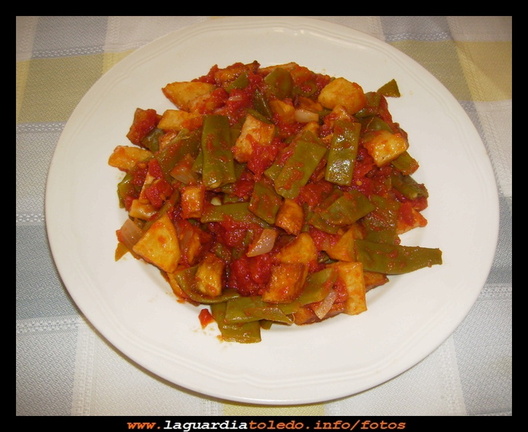 Judias verdes con tomate