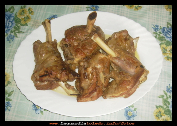 Falso cordeo asado