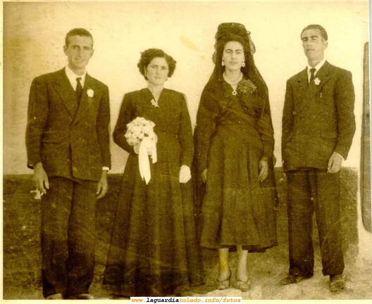 Foto de boda. Años 50