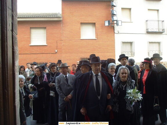 28 de Abril de 2007. Boda de 1910. Entrada a la Iglesia