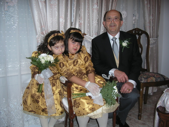 Boda de Gema, hija de José "El Carnicero"