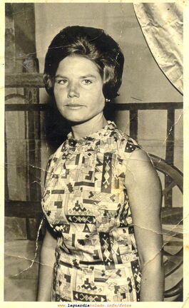 Moza guardiola. Años 60