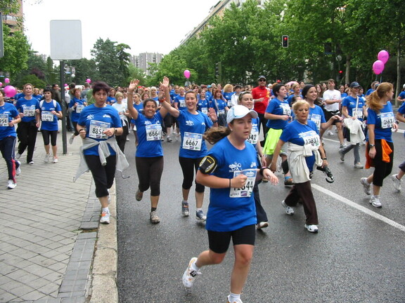 Guardiolas en la Carrera de la Mujer 2009