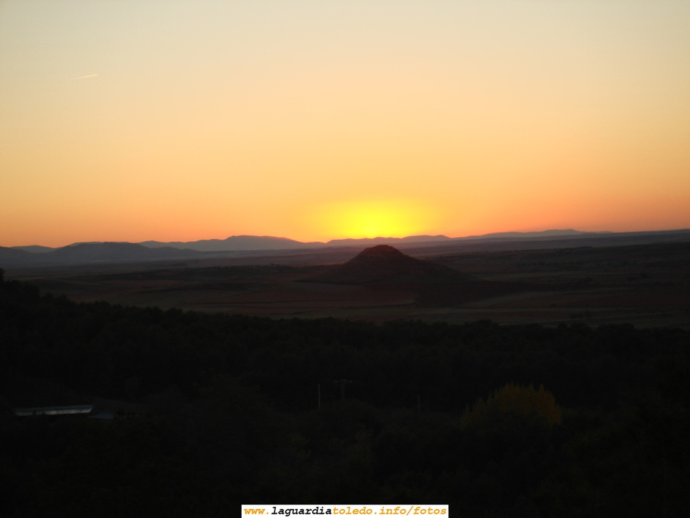 3 de Noviembre de 2007. 18:09. Puesta del sol desde el Cementerio (3/3).
