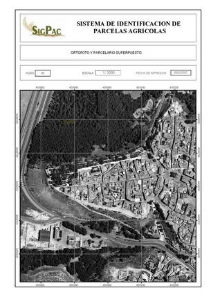 La Villeta según el SIGPAC