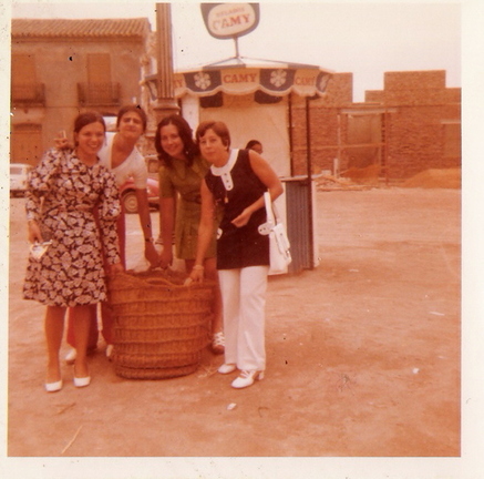 La plaza en los 70
