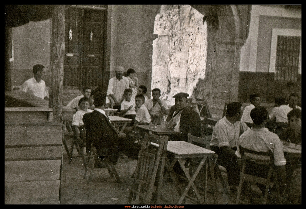 La terraza del bar de Campaya