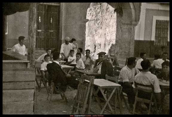 La terraza del bar de Campaya