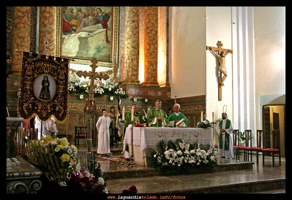 Despedida de D. Florencio por el Sr. Arzobispo Primado DON BRAULIO RODRÍGUEZ PLAZA 6 de septiembre de 2009