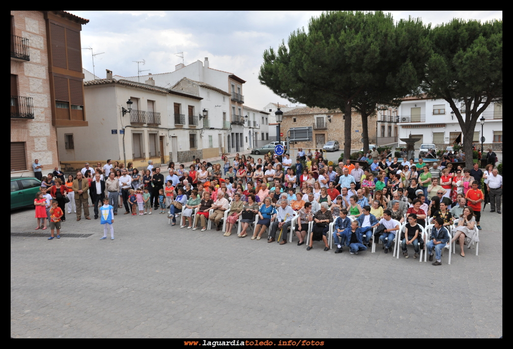Asistentes al homenaje de Don José Manuel Marín