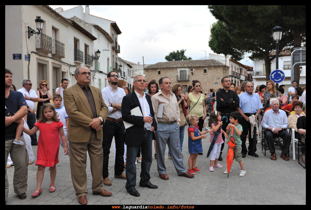 25 de Junio de 2010, Homenaje a Don José Manuel Marín, profesor en La Guardia desde hace 37 años.