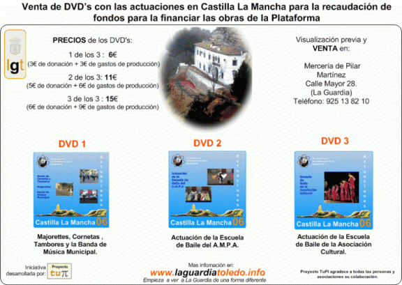 Campaña para ayudar a la financiación de las obras del la plataforma de La Ermita del Santo Niño.