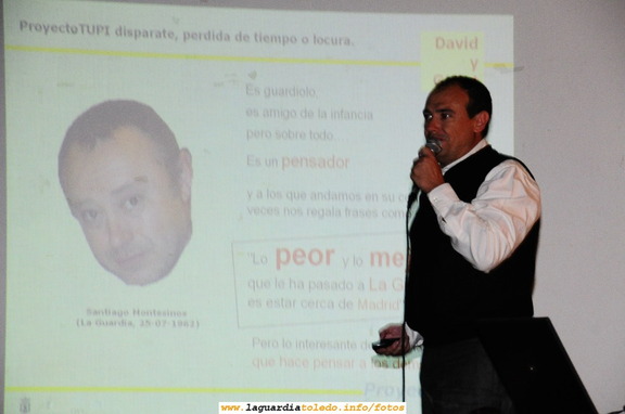 17 de Mayo de 2008. Presentación de Proyecto Tupi en el Centro Social de La Guardia