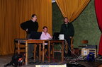 17 de Mayo de 2008. Los preparativos de la presentación de Proyecto Tupi en el Centro Social de La Guardia
