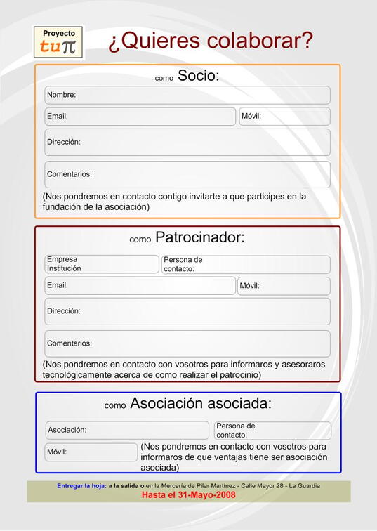 Presentacion pública de ProyectoTUPI