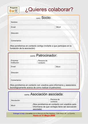 Presentacion pública de ProyectoTUPI
