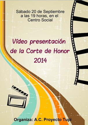 Presentación de la Reina, Damas y Mantenedor 2014