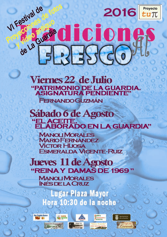 Tradiciones al fresco 2016