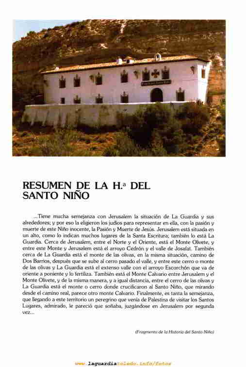 Resumen de la historia del Santo Niño