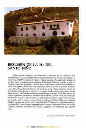 Resumen de la historia del Santo Niño