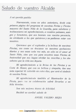 Programa de fiestas 1975 - Pag 2