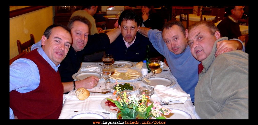 23 de diciembre de 2007. Reunión anual de La Banda del Moco