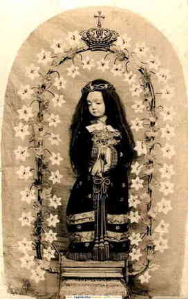 Fotogragía de la imágen del Santo Niño realizada por José de Andrés