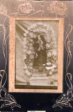 Foto del Santo Niño de principios de siglo