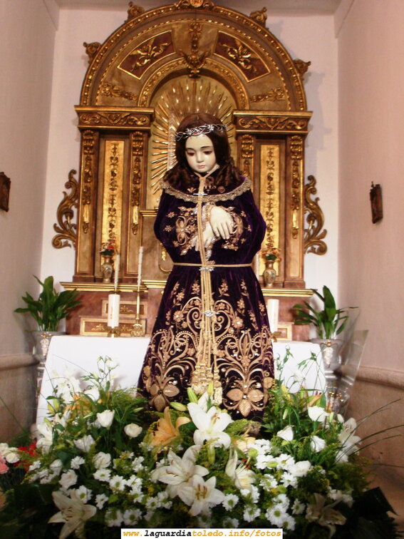 2 de Septiembre de 2006. Imagen del Santo Niño dentro de la Ermita