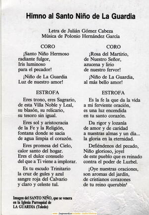 Himno al Santo Niño.
