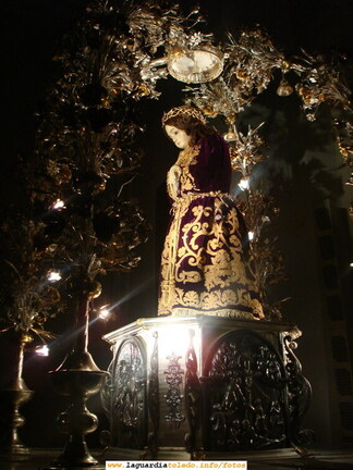 16-09-07.El Santo Niño en la Iglesia antes de la novena