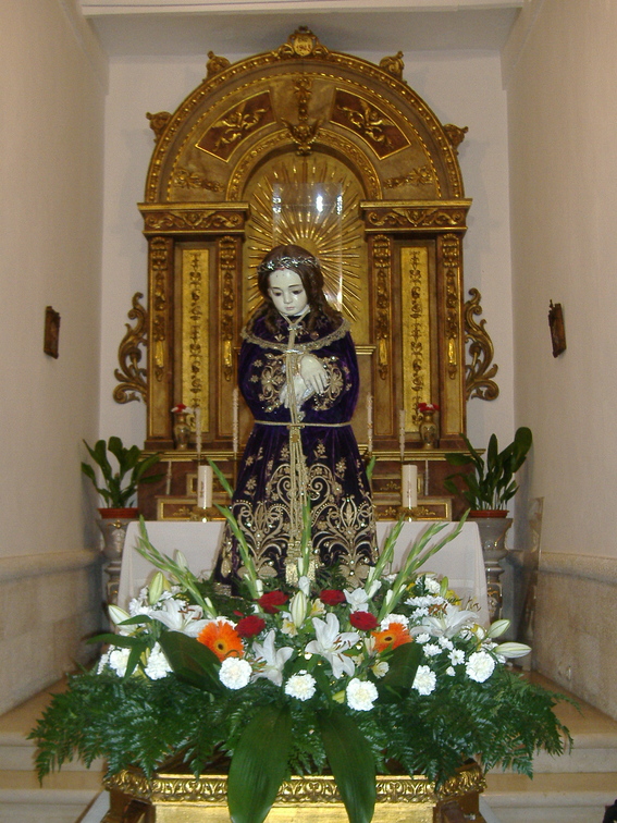 Imagen del Santo Niño, septiembre 2008.
