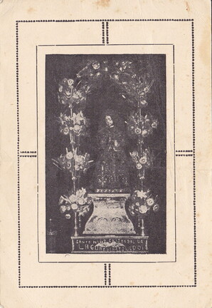 ESTAMPA DEL SANTO NIÑO 1945