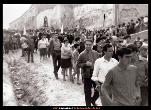 Procesión con el Santo Niño. 1965