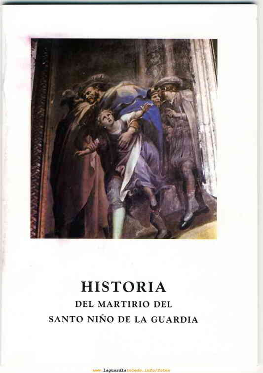 Historia del Santo Niño de 1785 por D. Martín Matínez Moreno reimpresión de 2004 Portada