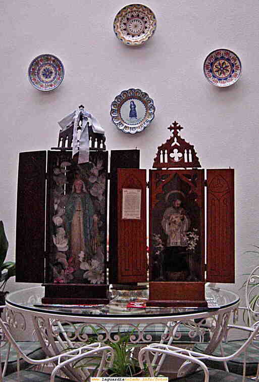 Imagen típica en un patio guardiolo.