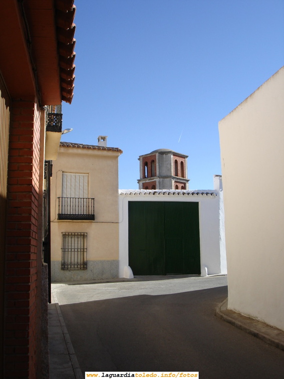4 de Agosto de 2006. El depósito del agua desde la Calle Guillermo Cabezas