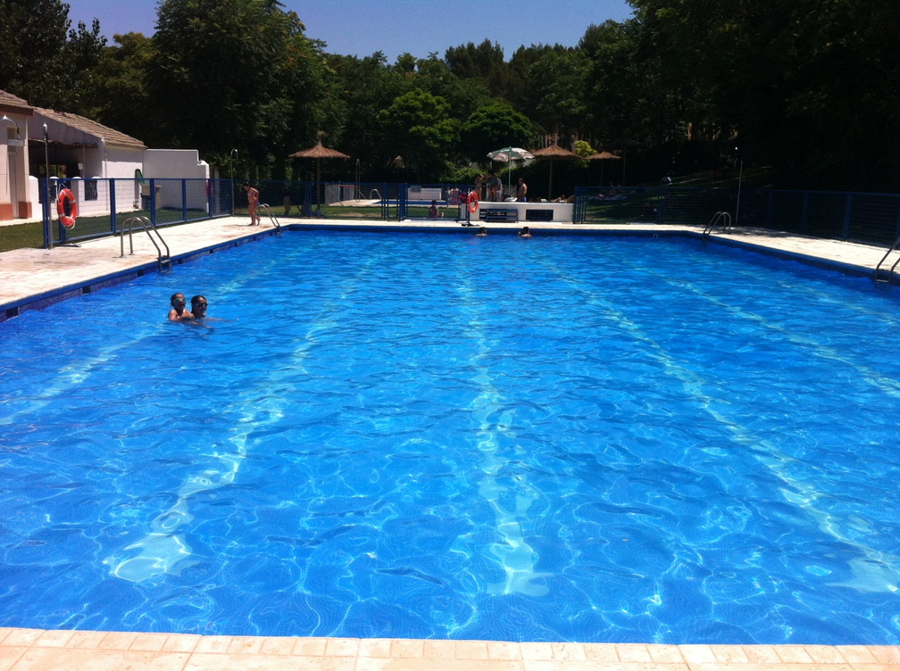 Piscina municipal recién remodelada. 6-7-2013
