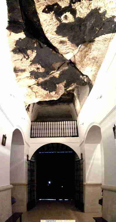 Ermita del Santo Niño panorámica de la nave y el coro