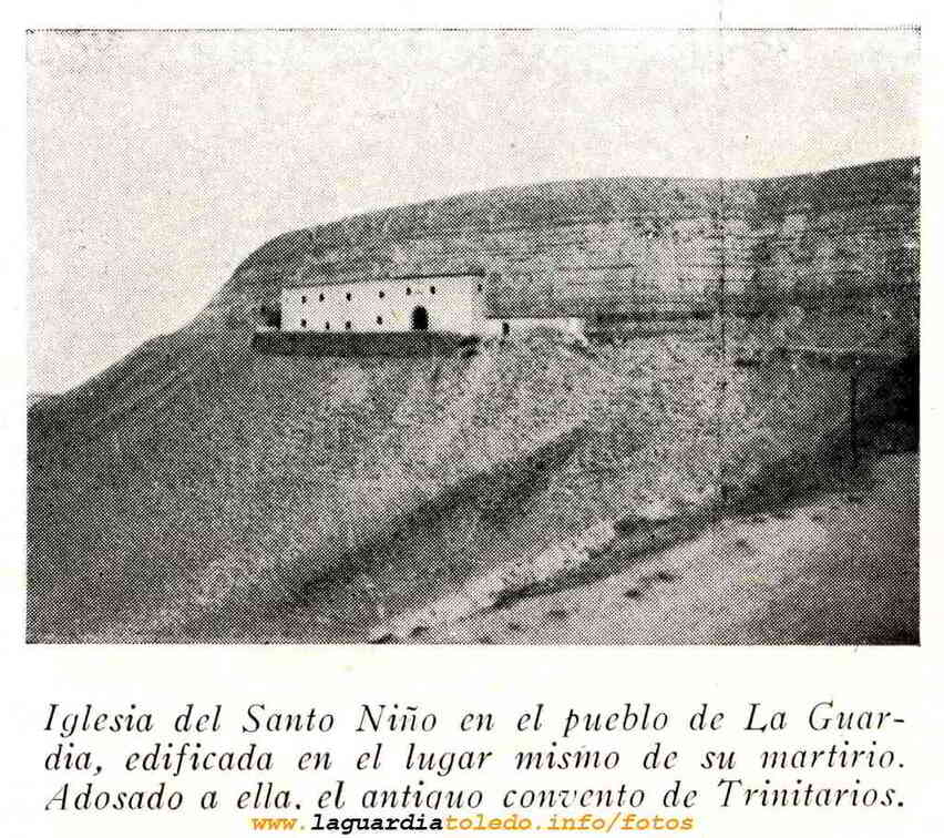 Vista de La Ermita del Santo Niño y su entorno sobre 1920